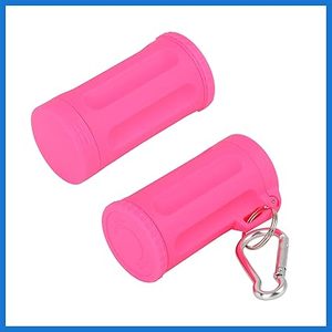 Cendrier portable sans fumée avec logo personnalisé, couvercle porte-clés, résistant à la chaleur, étui de voyage pour cigarettes, pochette pour le camping en plein air - Product Image 2