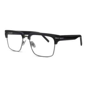 Occhiali da vista Vintage classici da uomo in metallo ibrido acetato montatura occhiali da uomo in stile Business - Product Image 1