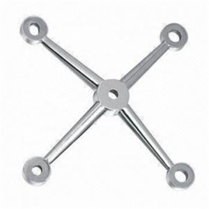 Zd फिट 10-18 मिमी मोटी स्पष्ट स्वभाव ग्लास पैनल निर्माण हार्डवेयर रेलिंग बाड़ स्टेनलेस स्टील के पर्दे की दीवार ग्लास मकड़ी - Product Image 2