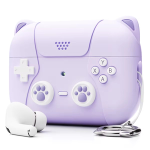Funda Protectora de Silicona 3D con Diseño de Gato para Airpods Pro 3, Multicolor, Anti-Caídas, Anti-Rayones, con Llavero Anti-Pérdida - Product Image 4