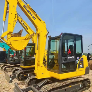 Excavatrices Komatsu PC56, Komatsu PC50, PC55, PC56. Excavatrice d'occasion avec mini-excavatrice sur chenilles Komatsu PC56 de 5 tonnes. - Product Image 1