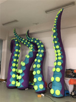 Décoration intérieure Gonflable Tentacule De Poulpe pour La Promotion