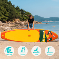 Planche de paddle gonflable professionnelle extra large 335 cm 190 kg, livraison gratuite UE, livraison directe robuste