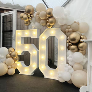 Letra de marca personalizada de 4 pies con luz Led, números de letras gigantes, Letra de marquesina de boda, Letra de marquesina de decoración de fiesta - Product Image 5