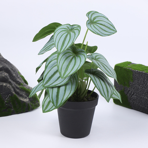 Suministros de Jardín al por Mayor, Plantas Artificiales de Plástico con Tacto <span class=keywords><strong>Real</strong></span>, Césped Artificial Ecológico de Alta Calidad, Hojas Artificiales para Cercas - Product Image 3