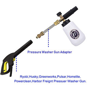 Lavadora a presión, Cañón de espuma para nieve, lanza de pulverización de alta resistencia, piezas de repuesto de espuma para Portland Husky Ryobi - Product Image 3