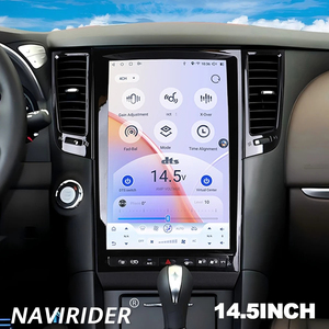 หน้าจอแอนดรอยด์ 15 ขนาด 14.5 นิ้ว สำหรับ Infiniti FX35 FX37 FX45 FX50 QX70 ปี 2007-2013 เครื่องเล่นวิดีโอพร้อมระบบนำทาง GPS วิทยุติดรถยนต์ รองรับ Carplay ชุดหัวหน้าจอ 4G - Product Image 1