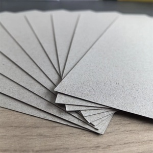 Cartón Gris Reciclado de 1 mm, 1.8 mm, 2.5 mm, 3 mm, Cartón Gris Sin Recubrimiento para la Fabricación de Tapas Duras de Libros y Cajas - Product Image 3