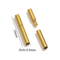 Vente en gros Transfrontalier Acier Inoxydable Long Rotatif Bijoux Bracelet Collier Boucle DIY Accessoires pour Résultats et Composants
