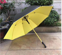 Parapluie de golf multi-tailles, nouveau modèle, personnalisé en usine en Chine, avec manche long UV, cadre en fibre de carbone intégrale, étanche, idéal pour les mariages