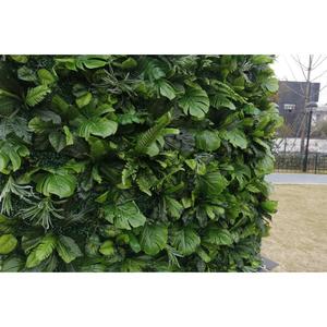 Hot Sale Decorative 3d Roll up Artificial Green Flower Wall Backdrop 8ft X 8ft <strong>Enchanted</strong> Forest Backdrop - Product Image 4