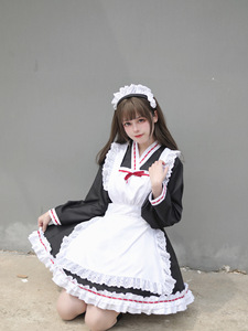 ชุดเซเลอร์แขนยาวสไตล์น่ารักหวานๆชุดเครื่องแบบ JK คอสเพลย์ชุดเดรสแขนยาว - Product Image 6