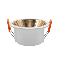 Vente en gros pas cher prix projecteur à LED pour la maison hôtel lampe COB plafonnier encastré rotatif à LED projecteur à LED lumière vers le bas