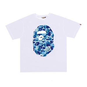 T-shirt d'été transfrontalier en coton pur 220 grammes, imprimé singe camouflage japonais, manches courtes, style décontracté intelligent et respirant - Product Image 6