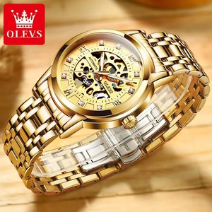   Relojes para hombre 9901, marca de lujo, reloj mecánico automático hueco, resistente al agua, luminoso, para hombre, con caja original. - Product Image 2