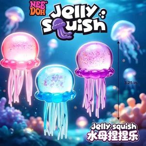 Jouet Squishy Méduse Scintillante, Méduse Translucide, Balle Anti-Stress, Jouet Réaliste Créature Marine, Soulagement du Stress, Entraînement de la Concentration - Product Image 6