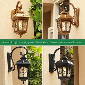 Todo aluminio impermeable y a prueba de herrumbre pared exterior jardín luz puerta pasillo luz exterior pared luz LED fábrica - Product Image 4