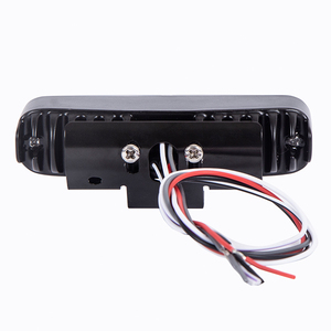 Luce di Segnalazione <span class=keywords><strong>LED</strong></span> Bicolore Blu e Bianca 12V, Lampeggiante Lineare per Moto e Veicoli di Emergenza, Serie ION Duo - Product Image 3