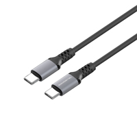 Kabel Pengisi Daya Somostel Wholesales SMS-BJ46 Pengisian Cepat dan Transmisi Kecepatan Tinggi Tipe-C Berbahan Aluminium dan Silikon 27W dan 60W