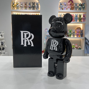 Đọc để tàu gấu gạch 400 28cm bearbrick 400% 100% ABS hành động hình gấu hình đồ chơi bearbrick - Product Image 4