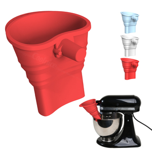 Accesorio de Repostería: Embudo de Silicona 2.0 para Harina, Compatible con Batidoras KitchenAid 7Q, Accesorios de Silicona Antiderrames para Batidoras, OEM/ODM - Product Image 5