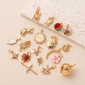 <strong>BOYI</strong> Necklace Bracelet Keychain Pendant Diy Fashion Jewelry Accessories Zircon <strong>Charms</strong> - Product Image 1