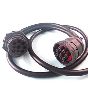 Cable tipo 2 Y J1939 de 9 pines, conector alemán a hembra, conector de HD16-9-1939S, negro, macho, DB15, para diagnóstico de coche Y camión - Product Image 5
