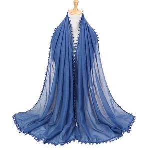 Premium Solid Color Ethnic <b>Bandana</b> for <b>Women</b> Custom Made Hijab Shawl-Wholesale Premium Polyester <b>Bandana</b> for Muslims - Product Image 5