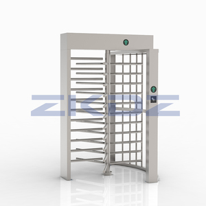 Torniquete de Seguridad de Altura Completa con Mecanismo Semiautomático Giratorio, Control de Acceso Peatonal por Huella Dactilar, Tres Brazos - Product Image 5
