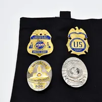 Hochwertige personal isierte benutzer definierte Metall Zink legierung geprägt 3D Emaille Armee militärische Sicherheits abzeichen