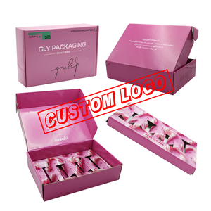 Biểu tượng tùy chỉnh bảng sóng vận chuyển hộp cho lọ thủy tinh vàng lá in giấy các tông Mason mứt lọ thủy tinh bao bì - Product Image 2