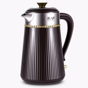 Black Stainless Steel Cordless Electric <b>Kettle</b> <b>Temperature</b> <b>Control</b> Large Capacity for Tea Coffee Hot Water Household - Product Image 2