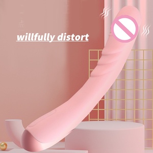 Mainan Seks Wanita Terlaris <span class=keywords><strong>Vibrator</strong></span> Titik G Tongkat Pijat Stimulasi Orgasme Masturbator USB Rechargeable IPX7 Tahan Air 7 - Product Image 5