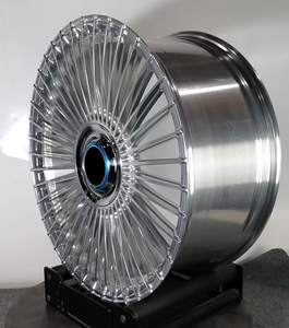 Rueda de coche de carreras forjada de 19, 20, 22 y 23 pulgadas, rueda de aleación de aluminio para <span class=keywords><strong>Mercedes</strong></span> <span class=keywords><strong>GLS</strong></span> X167 <span class=keywords><strong>Maybach</strong></span> Benz W222 W223 S480 S580 <span class=keywords><strong>S600</strong></span> S680 - Product Image 4