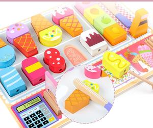 新着ふりプレイフードセットカッティングプレイデザートケーキアイスクリームとドーナツフードおもちゃ誕生日プレゼントセット子供向けおもちゃ - Product Image 3