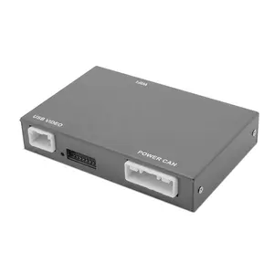 丰田普拉多阿瓦隆无线carplay盒支持后视镜链接后视摄像头和SWC的路由视频接口