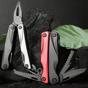 Outil multifonction 15-en-1 pliable avec pinces coupantes et scie interchangeables, camping, survie, cadeau pour homme, logo personnalisé - Product Image 4