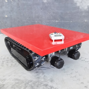 Гусеничная платформа для строительной техники с дистанционным управлением, из легированной стали и резины - Product Image 1