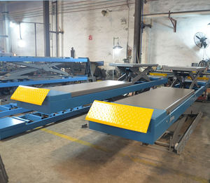 Hot Sale Eropa Jenis 5500Kg/6500Kg Di Permukaan Tanah Mount Keselarasan Otomotif Panjang <span class=keywords><strong>Scissor</strong></span> Lift - Product Image 4