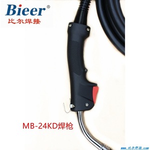 MB-24KD Welding Torch 4M CO2 Gas Shielded Cable Air Cooled Single Switch European Interface - Product Image 3