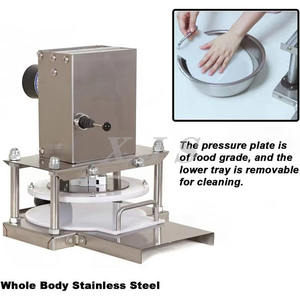 Presse à pâte commerciale pour pizza, tortilla, roti, crêpes, 22 pouces, 220V - Product Image 2