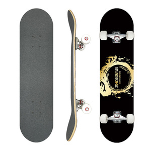 Planche à roulettes complète en bois d'érable de 31 pouces, personnalisé<span class=keywords><strong>e</strong></span>, à prix de gros, pour débutants, double rocker concave - Product Image 6