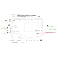 Placa Base JLC PCB con Nuevo Rockchip RK3562 Android, Solución de Control Industrial HMI de 7 Pulgadas con Puertos Ethernet DC562