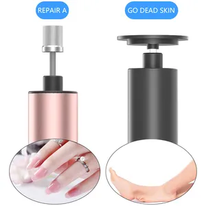 New 2-in-1 Rechargeable Electric Callus Remover And Nail Drill Pedicure Tools With Foot File