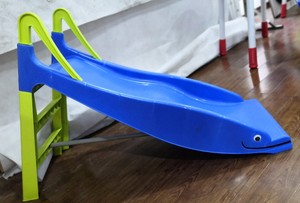 <strong>Animal</strong>-Themed Indoor Plastic <strong>Slide</strong> for Kids Folding Home Game Playground with Kindergarten Education Baby Toy Children's Play - Product Image 5