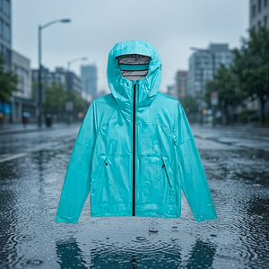 Chaqueta de Ciclismo AYUSON de Manga Larga para Hombre, Resistente al Viento, Transpirable, 100% Poliéster, OEM - Product Image 2