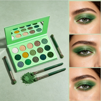Palette de maquillage minéral Lilywild tendance 2026 : Poudre illuminatrice scintillante, lumineuse, satinée, waterproof, multicolore pour usage quotidien