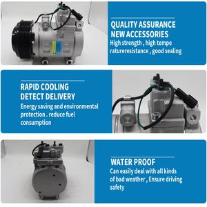 Compresor de Aire Acondicionado de 12v para VW Volkswagen Constelation 19320 19370 31330 19330 23B820803 23B-820-803 - Product Image 6