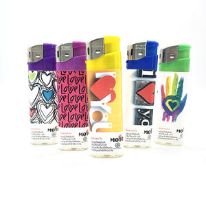 Accendino Elettronico Sottile dal Design Moderno, Accendino Usa e Getta in Plastica <span class=keywords><strong>per</strong></span> Sigarette e Campeggio - Product Image 6