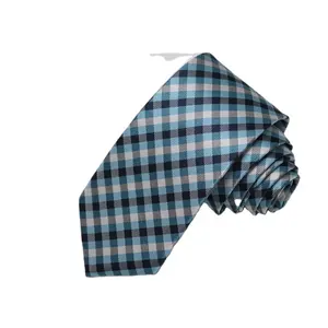真丝领带男士长度正常领带8厘米条纹因果领带